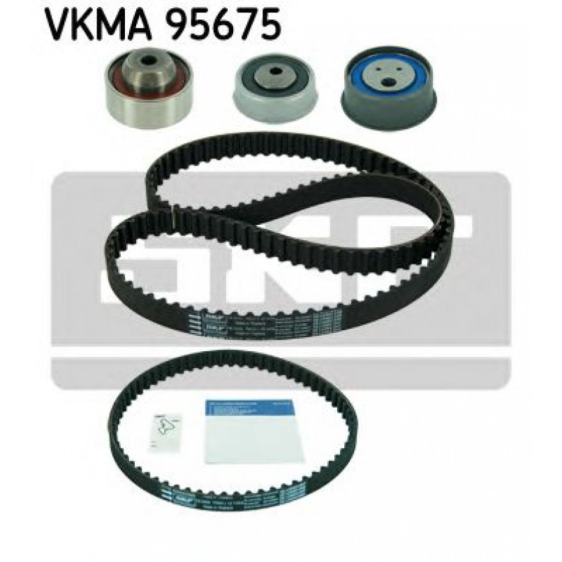 VKMA 95675 SKF Комплект ГРМ (ремінь + ролик)